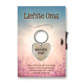 Gelukshart Cadeaukaart - Liefste Oma