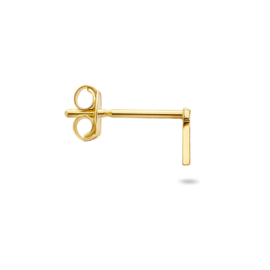 14K Gouden Oorknop Letter Z