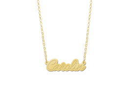 Names4ever Gouden Carolin Naamketting