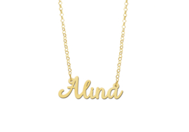 Names4ever Gouden Alina Naamketting