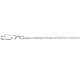 Gourmet Collier van Zilver | Breedte 2,2 mm | Lengte 45 cm