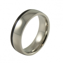 Unieke heren-ring in 316L stainless steel TB2416