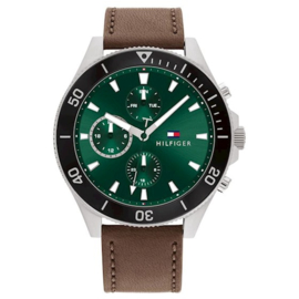 Tommy Hilfiger Heren Horloge met Groene Wijzerplaat