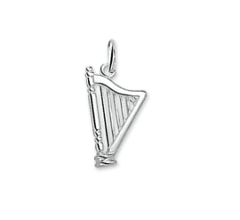 Harp Bedel van Gepolijst Zilver 10.03218