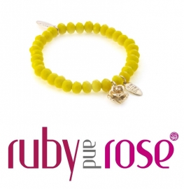 Gele met goudkleurige Ruby & Rose Kids-RR-056