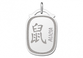 Names4ever Chinees Sterrenbeeld Rat Hanger ZHS025