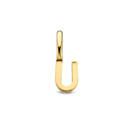 14K Geelgouden Hanger met Letter U