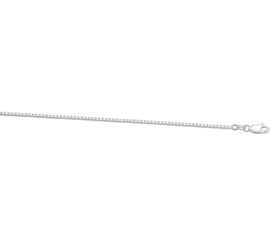 Zilveren Venetiaanse Collier | Dikte: 1,1mm Lengte: 40cm