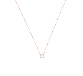 Anker Collier van Roségoud met Robuuste Zirkonia Hanger