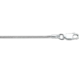 Slang Collier van Zilver 1,6mm | Lengte 38cm