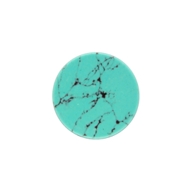 Turquoise Groene Edelsteen 24mm Munt van MY iMenso