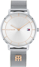 Tommy Hilfiger Zilverkleurig Tea Horloge voor Dames