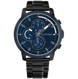 Tommy Hilfiger Horloge JAMESON - Ø46 - ZWART TH1792049