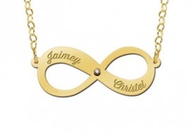 Names4ever Infinity Hanger Zirkonia Namen