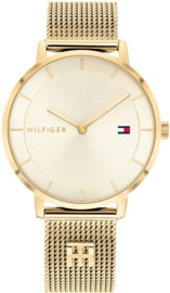 Tommy Hilfiger Goudkleurig Tea Horloge voor Dames