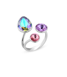 Glaskristal Ring van Spark Jewelry - Paradise Shine
