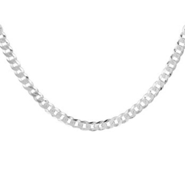 Zilveren Collier Gourmet 4,3 mm | Lengte 60 cm