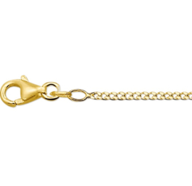 Robuust Gouden Gourmet Collier | Dikte: 1,8mm Lengte: 80cm