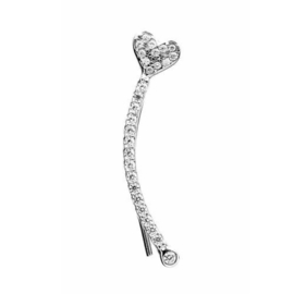 Queen Jewelry Zilveren Rechter Ear Cuff van Alyce