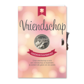 Geluksmunt Cadeaukaart - Vriendschap