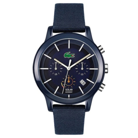 Lacoste 12.12 SOLAR Blauwe Horloge Heren LC2011114