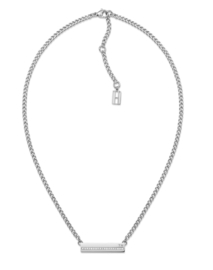 Collier met Zirkonia Plaatje van Tommy Hilfiger TJ2700918