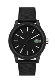 Lacoste Zwart Heren Horloge met Zwarte Horlogeband