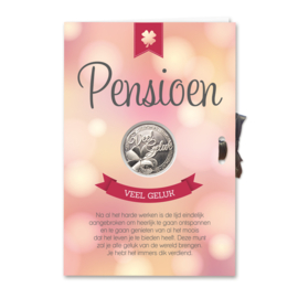 Geluksmunt Cadeaukaart - Pensioen