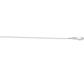 Venetiaans Collier van Zilver 1,3mm | Lengte 38cm