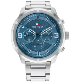 Tommy Hilfiger Horloge WILD - Ø50 - ZILVERKLEURIG TH1792077