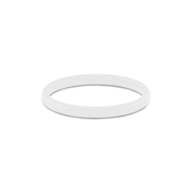 Witte Ronde Keramiek Ring van MY iMenso