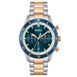 BOSS SANTIAGO Bicolor Stalen Herenhorloge HB1513937