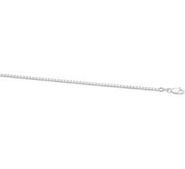 Zilveren Venetiaans Ketting | Dikte: 1,7 mm Lengte: 50cm