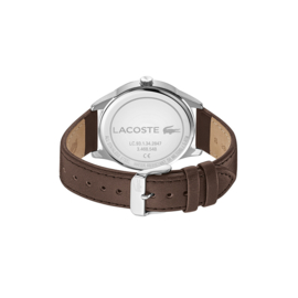 Lacoste Zilverkleurig Vienna Horloge voor Heren