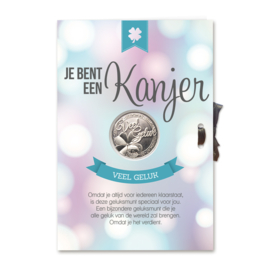 Geluksmunt Cadeaukaart - Je bent een kanjer