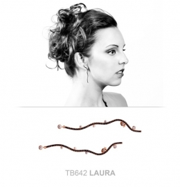 Queen Jewelry Trendy Rechter lange Earring van Laura