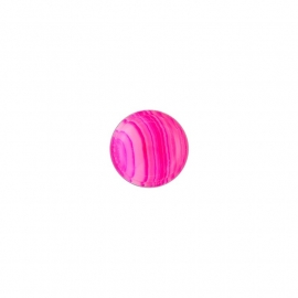 14 mm roze agaat muntje van MY iMenso