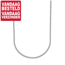 Zilveren Collier Gourmet 2,4 mm 60 cm