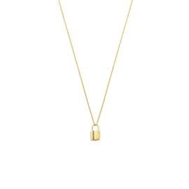 14k Geelgouden Collier met Slotje 0,8 mm 40 - 42 - 44 cm