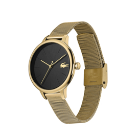 Lacoste Goudkleurig Nikita & Cannes Dames Horloge met Milanese