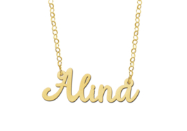 Names4ever Gouden Alina Naamketting