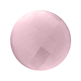 Pastel Roze Facetgeslepen Cat’s Eye Munt van MY iMenso