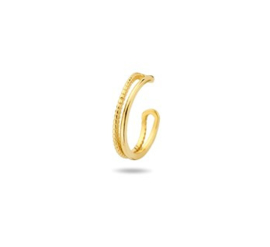 Massief Gouden Ear Cuff