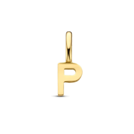 14K Geelgouden Hanger met Letter P