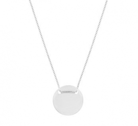 Zilveren Gourmet Collier met Robuuste Hanger