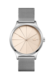 Lacoste Zilverkleurig Nikita Dames Horloge met Milanese Horlogeband