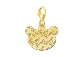 Names4ever Charm-Berenbedel met Naampatroon GNB21