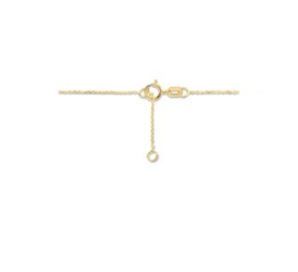 14 Karaats Gouden Collier Balkjes 0,8 mm 40 – 42 cm