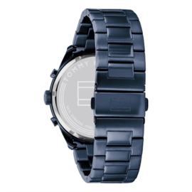 Tommy Hilfiger Matthew Blauw Heren Horloge met Schakelband