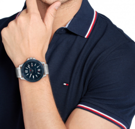 Tommy Hilfiger Horloge RYAN - Staal TH1791994